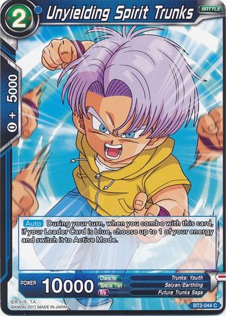 Unyielding Spirit Trunks [BT2-044] | Good Games Adelaide SA