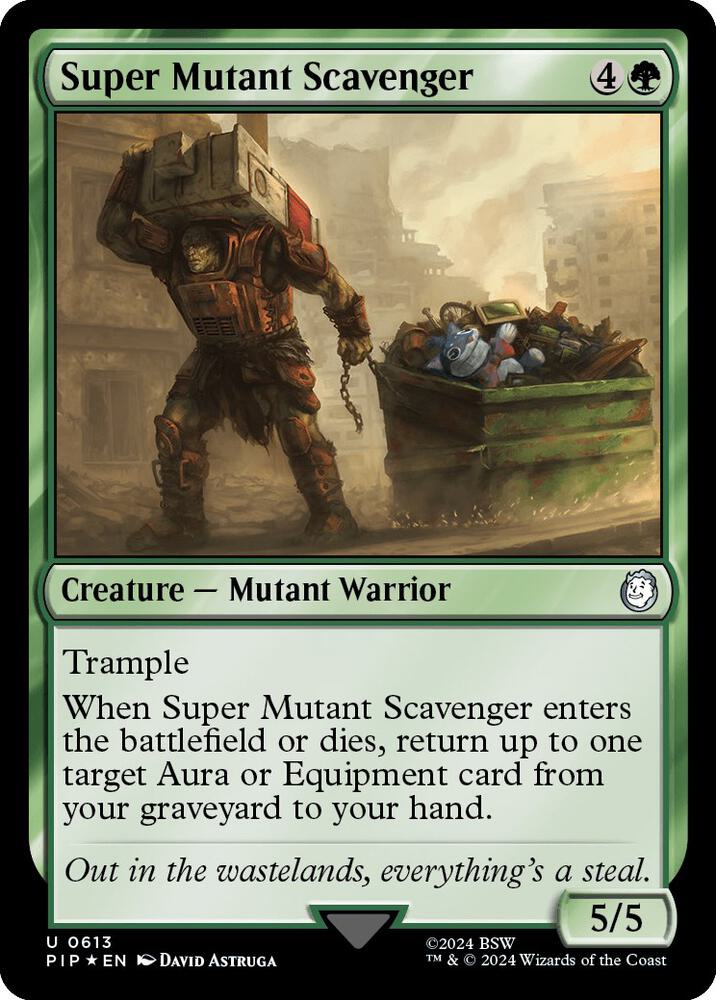 Super Mutant Scavenger 613 (Universes Beyond: Fallout)  - Foil | Good Games Adelaide SA