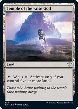 Temple of the False God 326 (Commander 2021)  | Good Games Adelaide SA