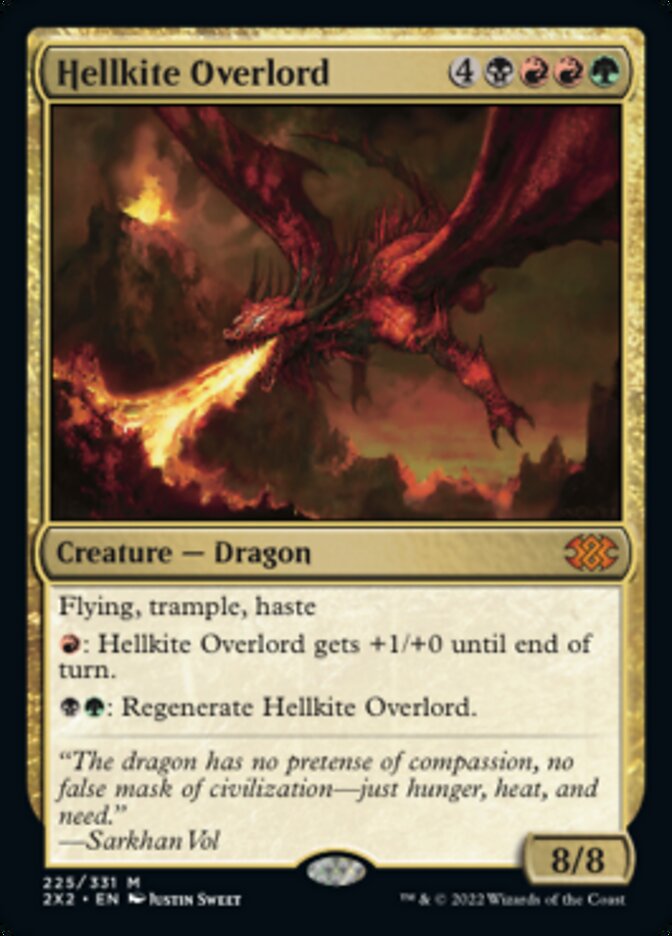 Hellkite Overlord [Double Masters 2022] | Good Games Adelaide SA