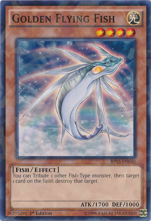 Golden Flying Fish [BP03-EN040] Shatterfoil Rare | Good Games Adelaide SA