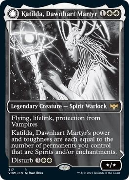 Katilda Dawnhart Martyr Showcase 317 (Innistrad: Crimson Vow)  - Foil | Good Games Adelaide SA