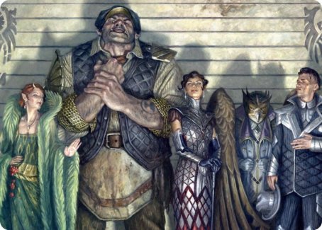 Rogues' Gallery Art Card [Streets of New Capenna Art Series] | Good Games Adelaide SA