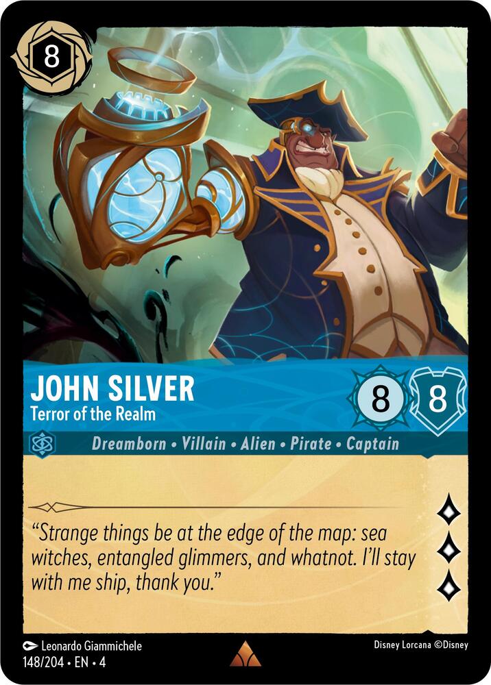 John Silver Terror of the Realm 148/204 (Ursula's Return)  - Cold Foil | Good Games Adelaide SA