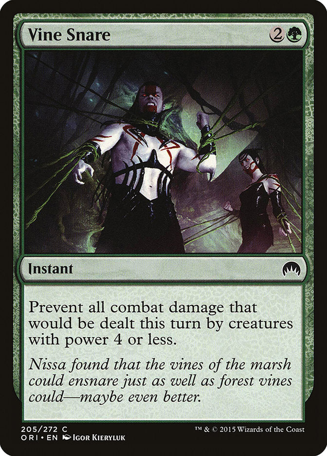 Vine Snare 205 (Magic Origins)  - Foil | Good Games Adelaide SA