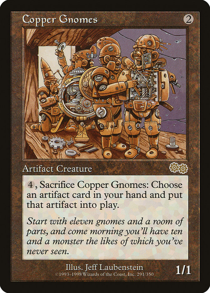 Copper Gnomes 291 (Urza's Saga)  | Good Games Adelaide SA