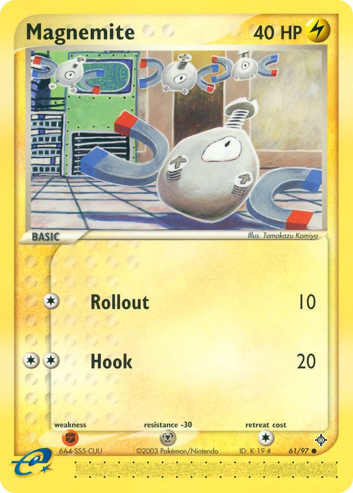 Magnemite  61/97 (Dragon)  - Reverse Holofoil | Good Games Adelaide SA