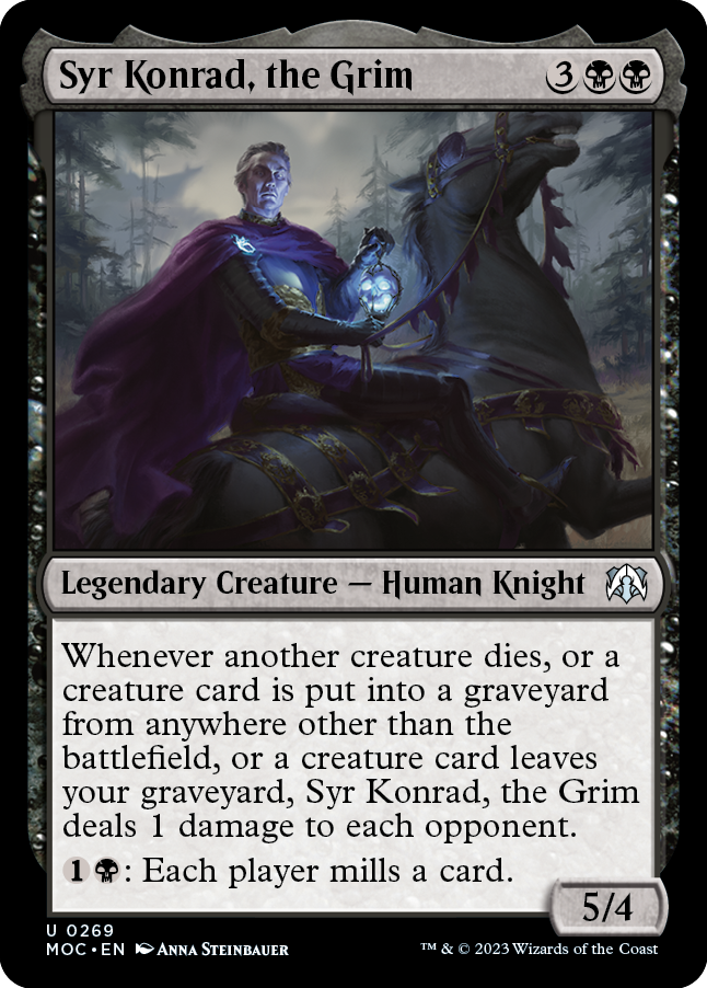Syr Konrad, the Grim [March of the Machine Commander] | Good Games Adelaide SA
