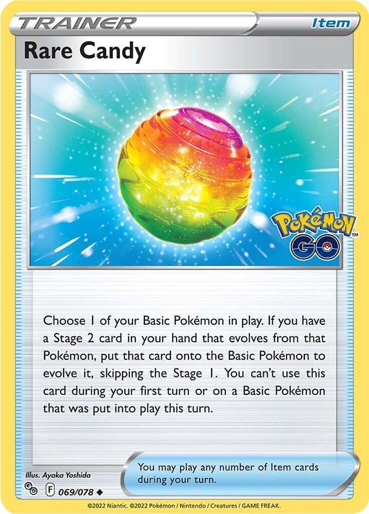Rare Candy 069/078 (Pokemon GO)  | Good Games Adelaide SA