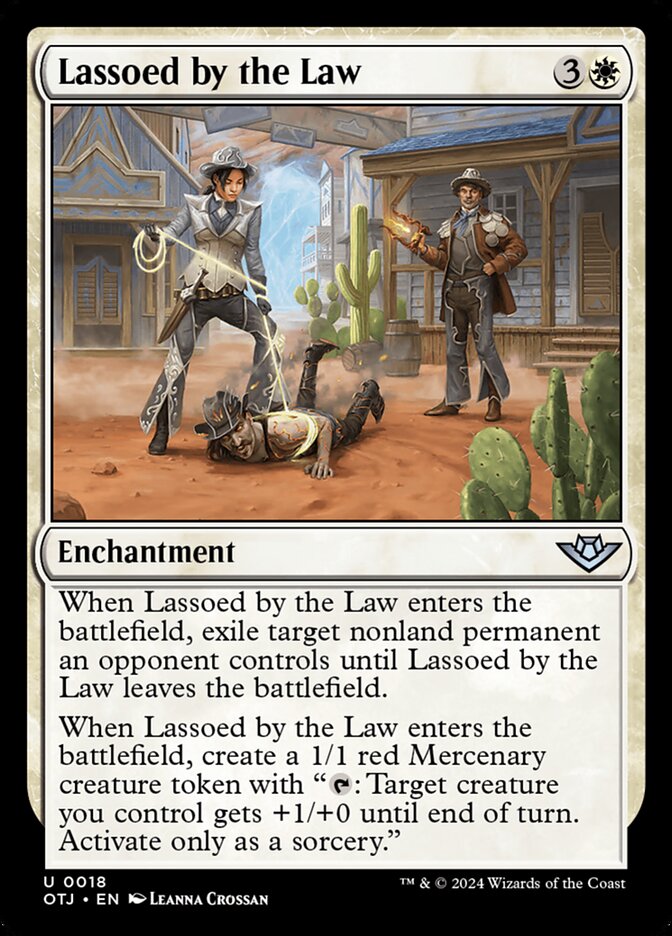 Lassoed by the Law 18/286 (Outlaws of Thunder Junction)  | Good Games Adelaide SA