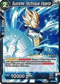 Supreme Technique Vegeta (Malicious Machinations) [BT8-029_PR] | Good Games Adelaide SA