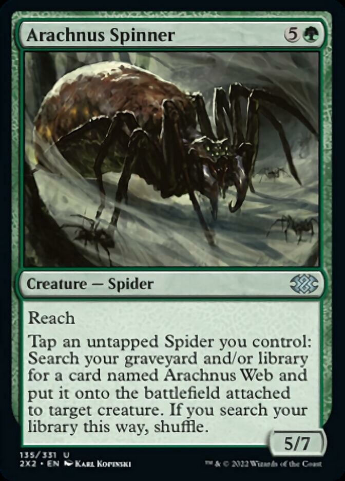 Arachnus Spinner [Double Masters 2022] | Good Games Adelaide SA