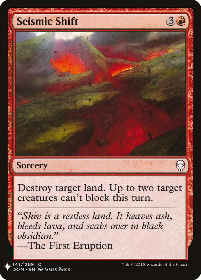 Seismic Shift 141 (The List Reprints)  | Good Games Adelaide SA