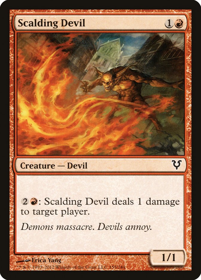 Scalding Devil 155 (Avacyn Restored)  - Foil | Good Games Adelaide SA