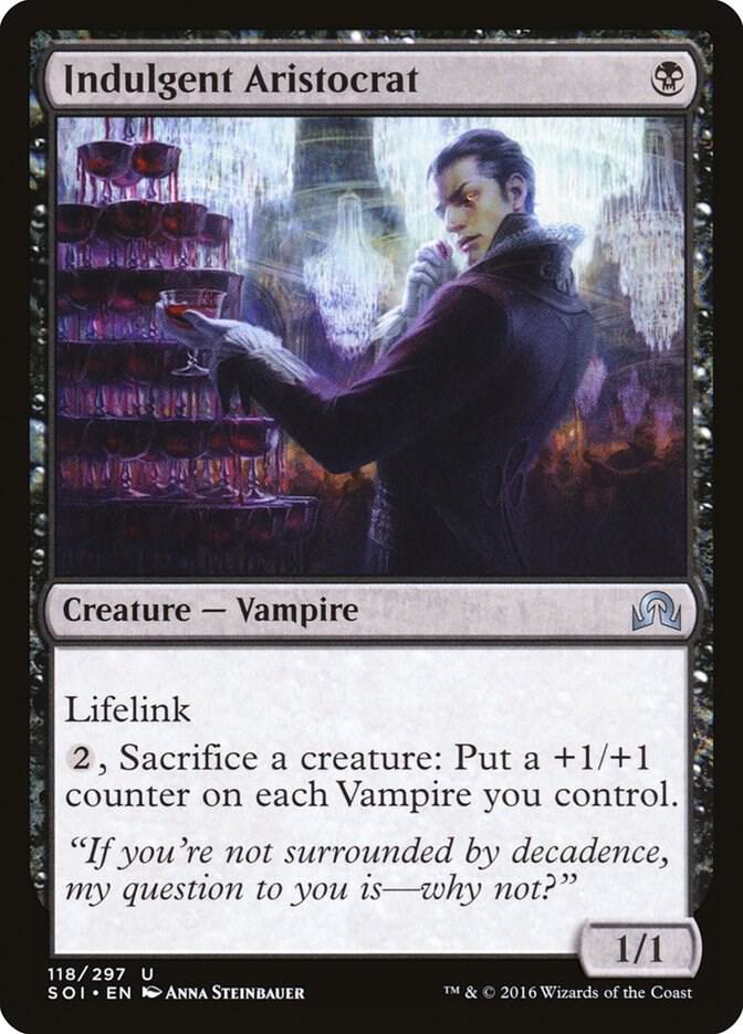 Indulgent Aristocrat 118 (Shadows over Innistrad)  | Good Games Adelaide SA