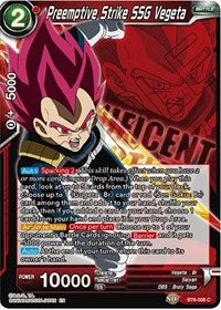 Preemptive Strike SSG Vegeta [BT6-008] | Good Games Adelaide SA