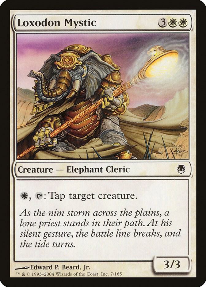 Loxodon Mystic 7 (Darksteel)  - Foil | Good Games Adelaide SA