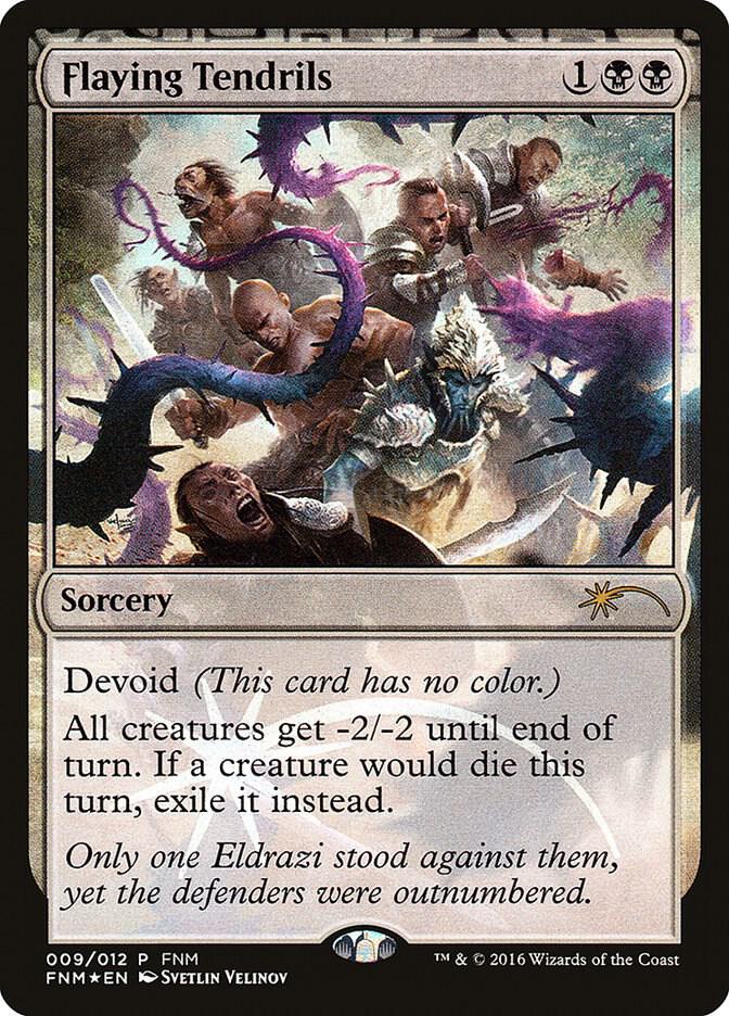 Flaying Tendrils 9 (FNM Promos)  - Foil | Good Games Adelaide SA