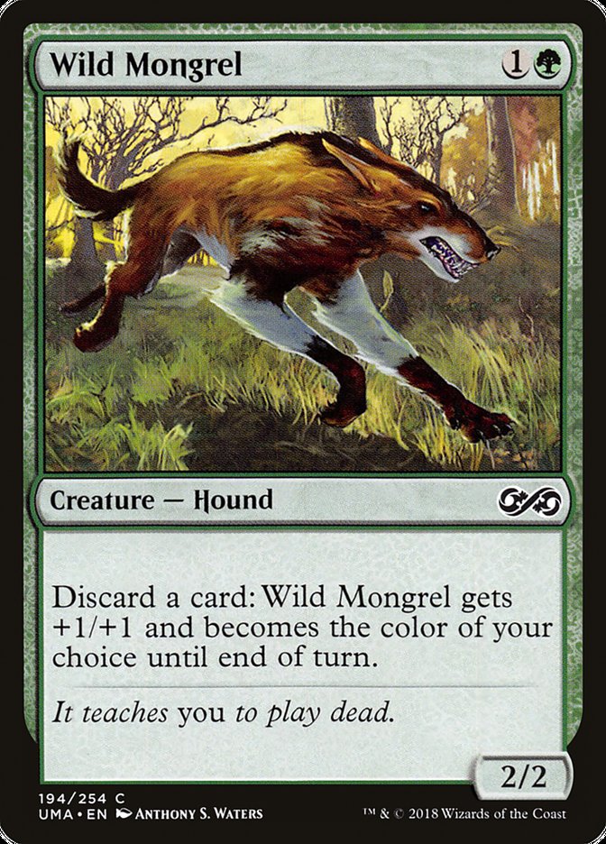 Wild Mongrel 194 (Ultimate Masters)  - Foil | Good Games Adelaide SA