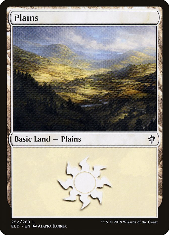 Plains (252) [Throne of Eldraine] | Good Games Adelaide SA