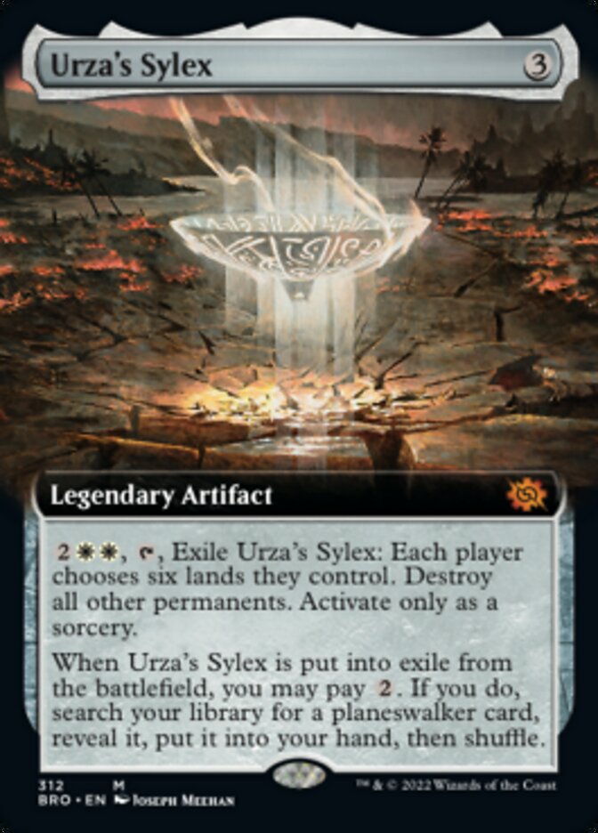 Urza's Sylex (Extended Art) [The Brothers' War] | Good Games Adelaide SA