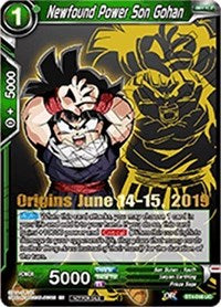 Newfound Power Son Gohan (Origins 2019) (BT4-048_PR) [Tournament Promotion Cards] | Good Games Adelaide SA
