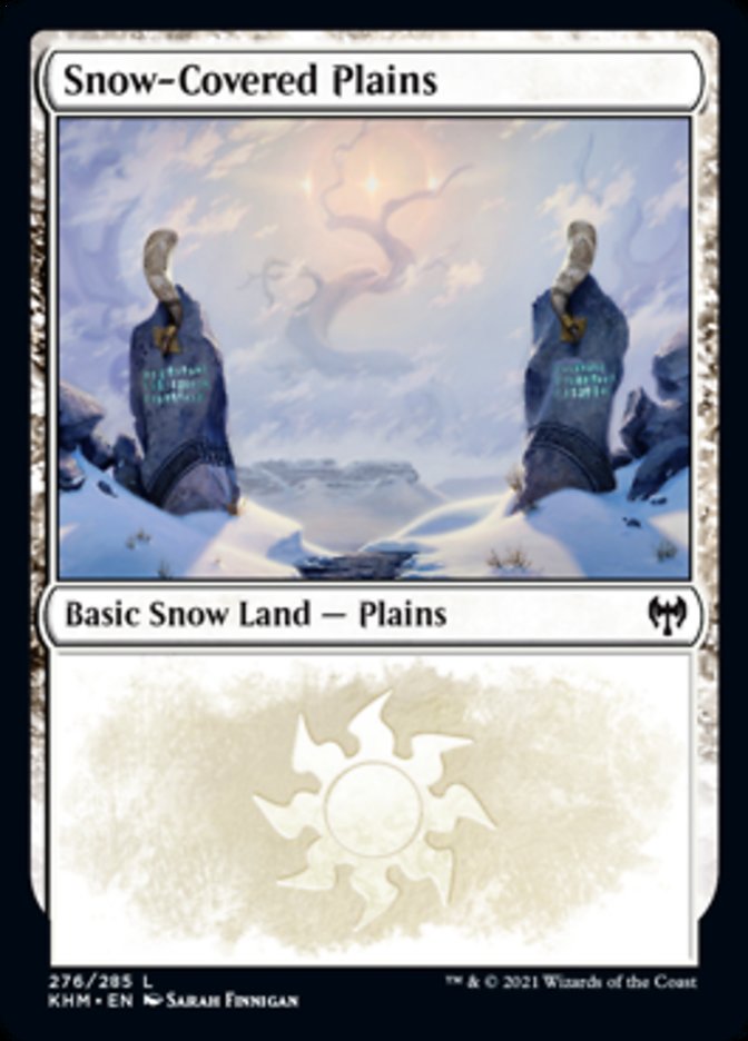 Snow-Covered Plains (276) [Kaldheim] | Good Games Adelaide SA