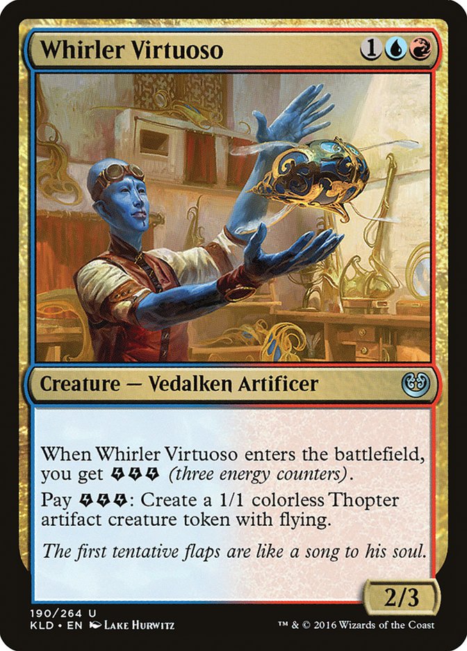 Whirler Virtuoso [Kaladesh] | Good Games Adelaide SA