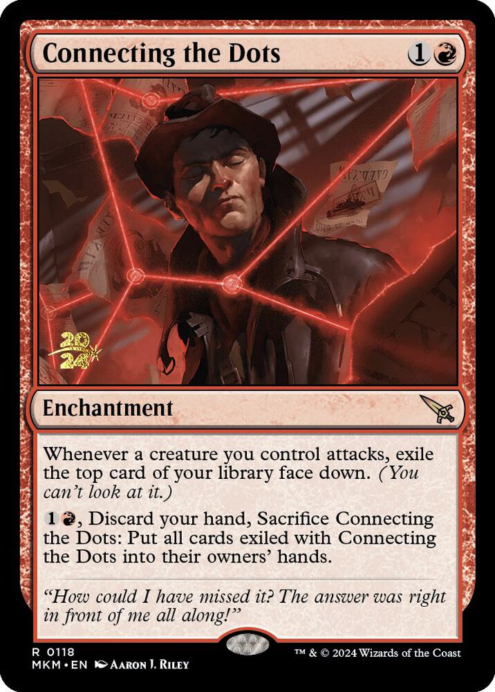 Connecting the Dots 118 (Prerelease Cards)  - Foil | Good Games Adelaide SA