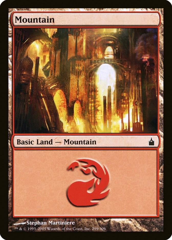 Mountain 299 (Ravnica: City of Guilds)  - Foil | Good Games Adelaide SA