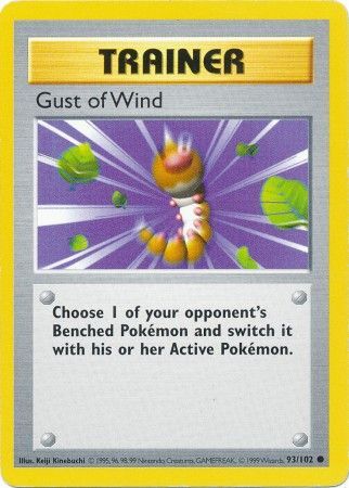 Gust of Wind (93/102) [Base Set Shadowless Unlimited] | Good Games Adelaide SA