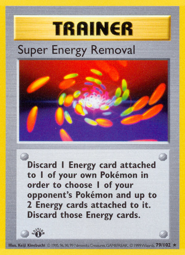 Super Energy Removal (79/102) (Shadowless) [Base Set 1st Edition] | Good Games Adelaide SA