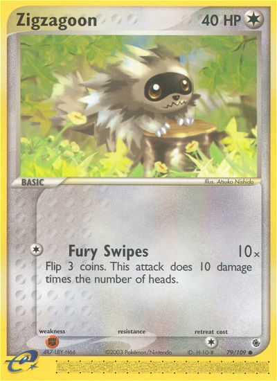 Zigzagoon (79/109) [EX: Ruby & Sapphire] | Good Games Adelaide SA