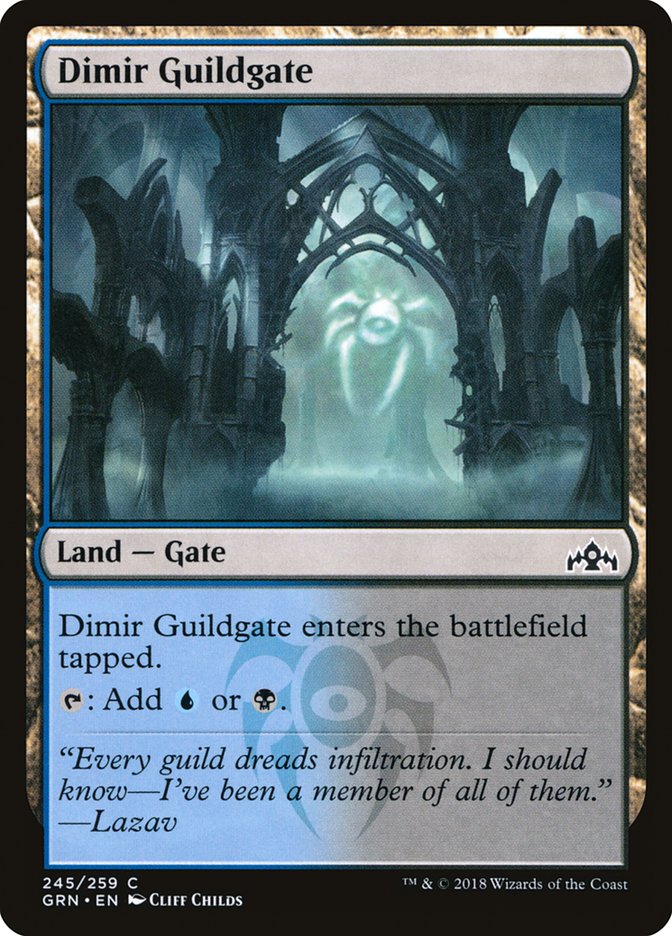 Dimir Guildgate (245/259) [Guilds of Ravnica] | Good Games Adelaide SA