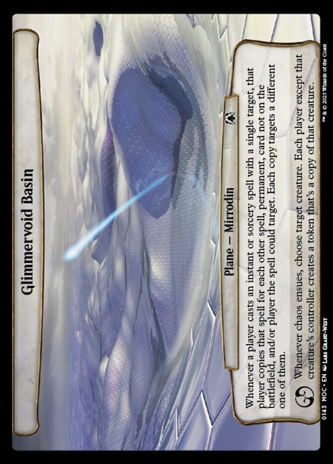 Glimmervoid Basin 143 (Planechase: March of the Machine)  | Good Games Adelaide SA