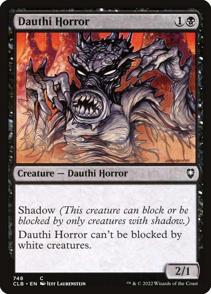 Dauthi Horror 748 (Commander Legends: Battle for Baldur's Gate)  | Good Games Adelaide SA