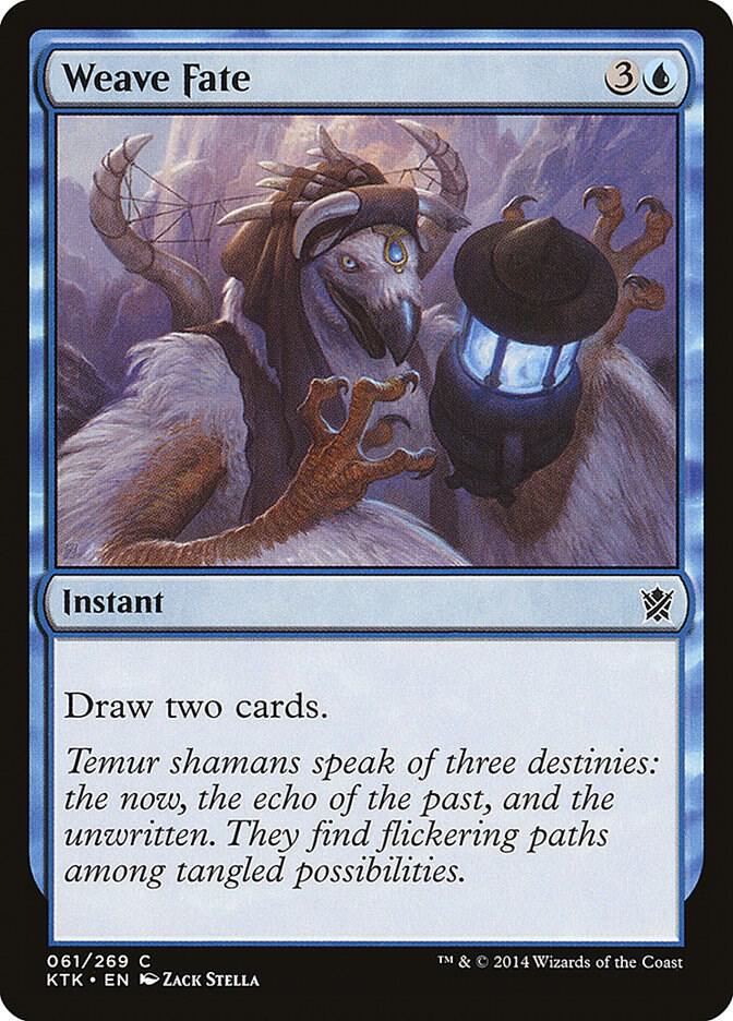 Weave Fate 61 (Khans of Tarkir)  - Foil | Good Games Adelaide SA