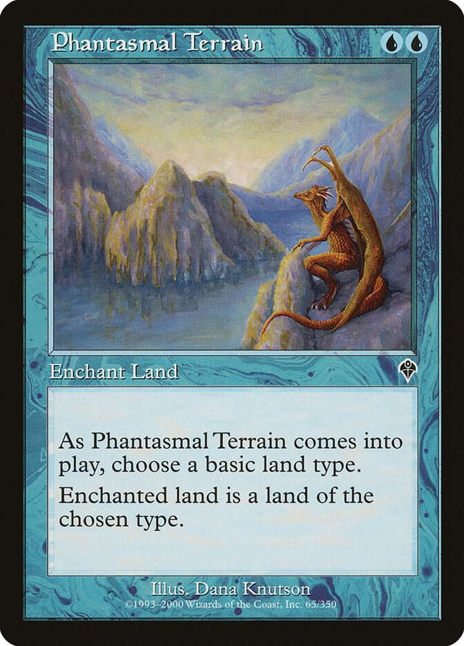 Phantasmal Terrain 65 (Invasion)  - Foil | Good Games Adelaide SA