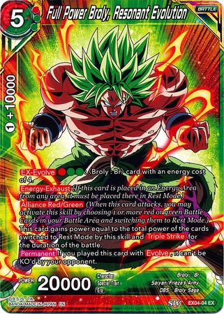 Full Power Broly, Resonant Evolution [EX04-04] | Good Games Adelaide SA