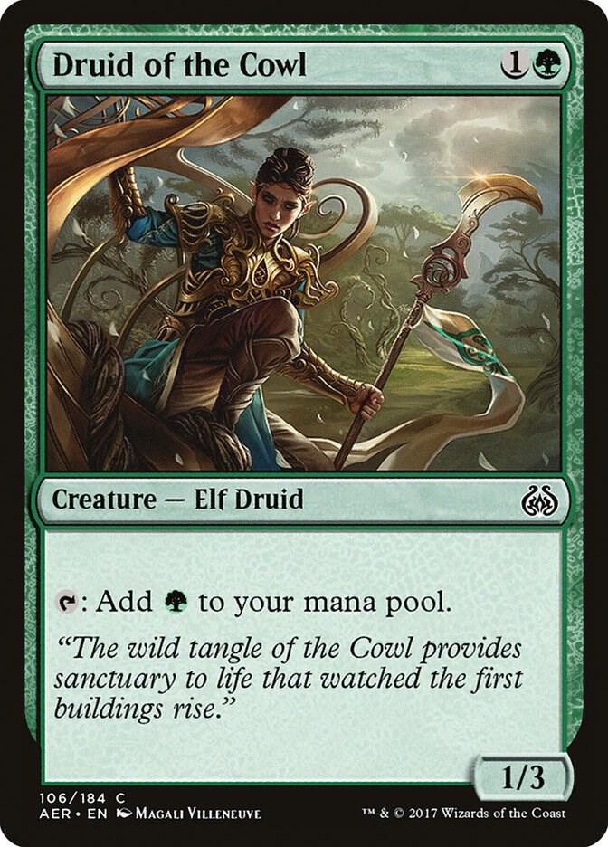 Druid of the Cowl 106 (Aether Revolt)  | Good Games Adelaide SA