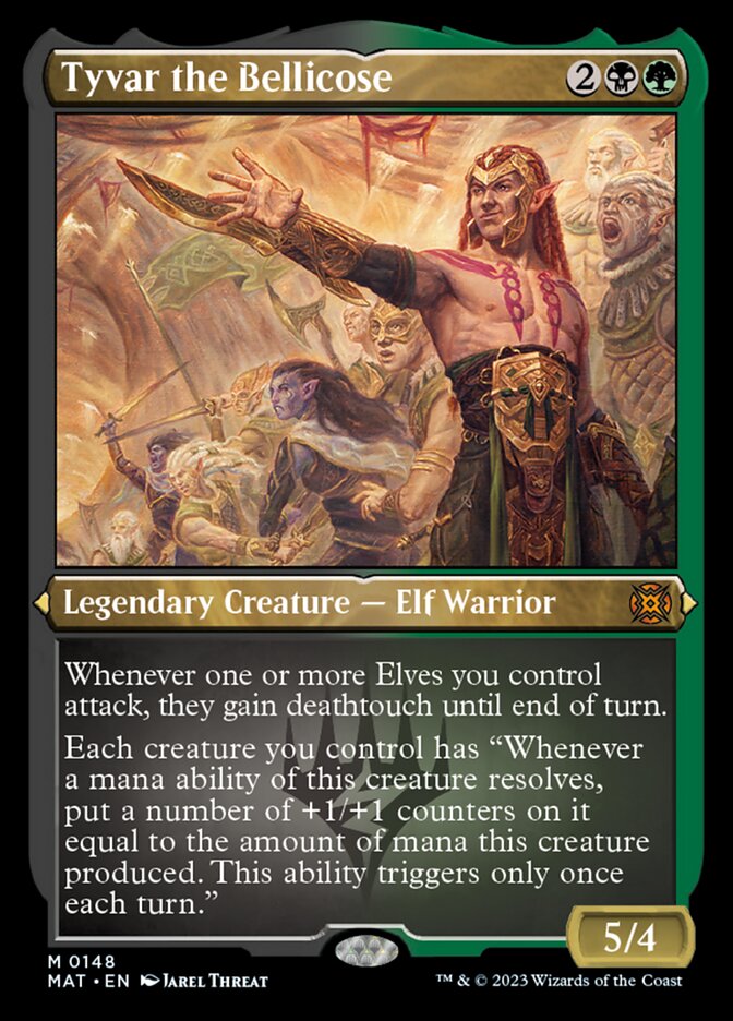 Tyvar the Bellicose (Foil Etched) [March of the Machine: The Aftermath] | Good Games Adelaide SA