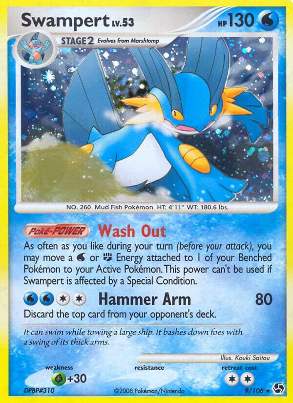 Swampert 9/106 (Great Encounters)  - Holofoil | Good Games Adelaide SA