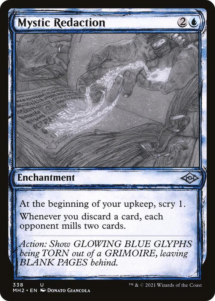 Mystic Redaction Showcase 338 (Modern Horizons 2)  - Foil | Good Games Adelaide SA