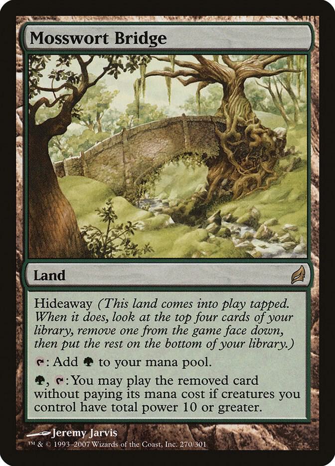 Mosswort Bridge 270 (Lorwyn)  - Foil | Good Games Adelaide SA