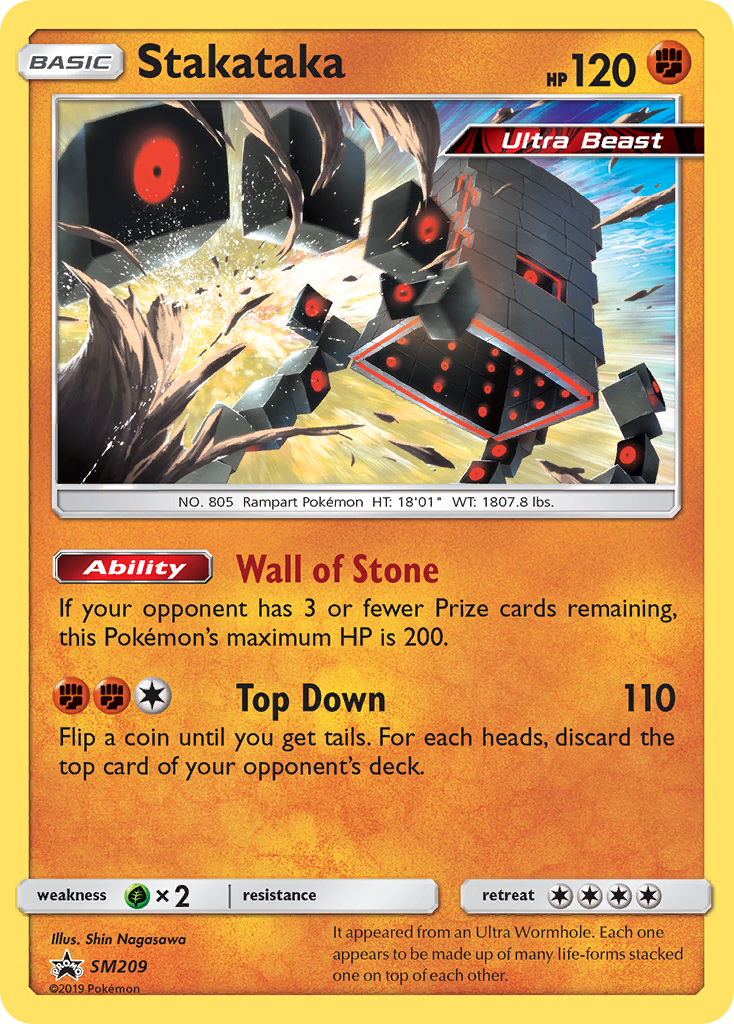 Stakataka (SM209) [Sun & Moon: Black Star Promos] | Good Games Adelaide SA