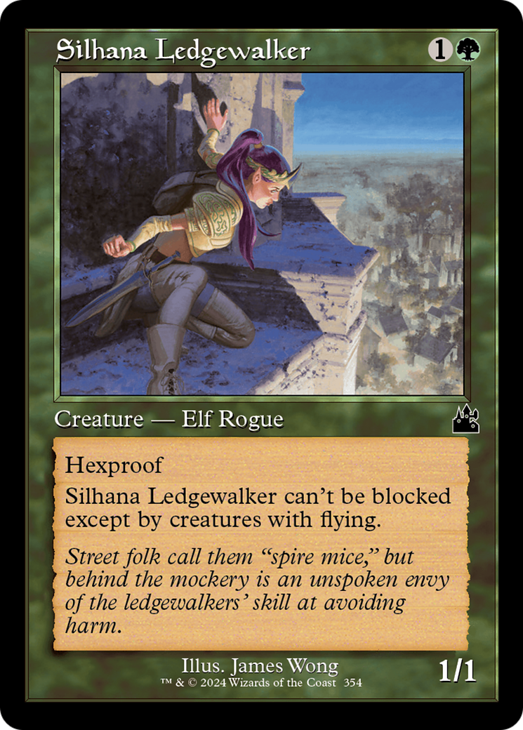 Silhana Ledgewalker (Retro Frame) [Ravnica Remastered] | Good Games Adelaide SA