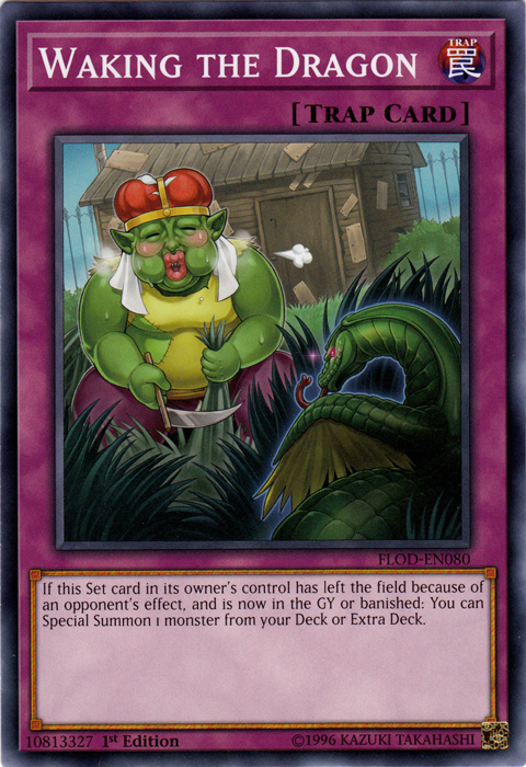 Waking the Dragon [FLOD-EN080] Short Print | Good Games Adelaide SA