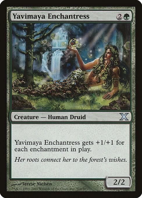 Yavimaya Enchantress 310 (10th Edition)  - Foil | Good Games Adelaide SA