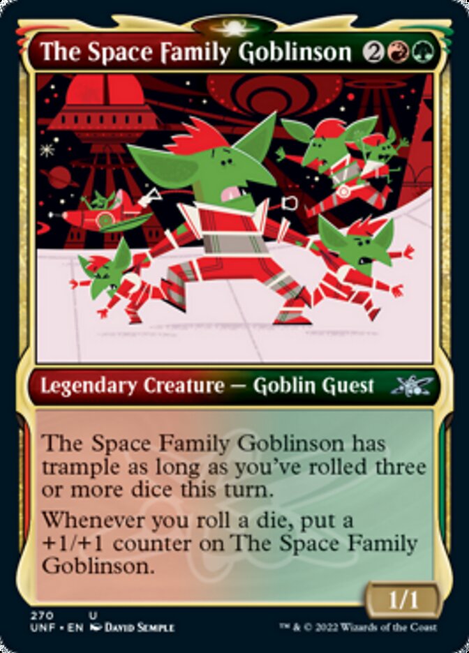 The Space Family Goblinson (Showcase) [Unfinity] | Good Games Adelaide SA