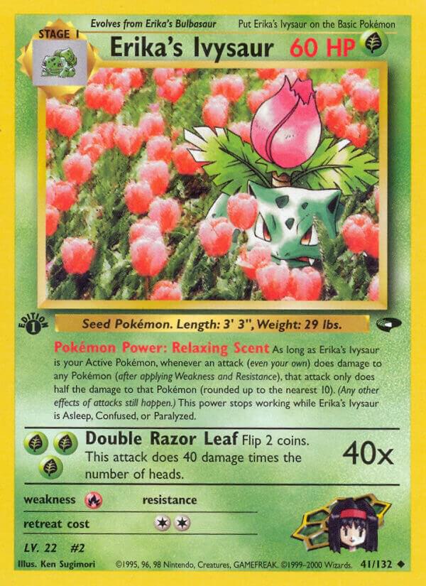 Erikas Ivysaur 041/132 (Gym Challenge)  - Unlimited | Good Games Adelaide SA